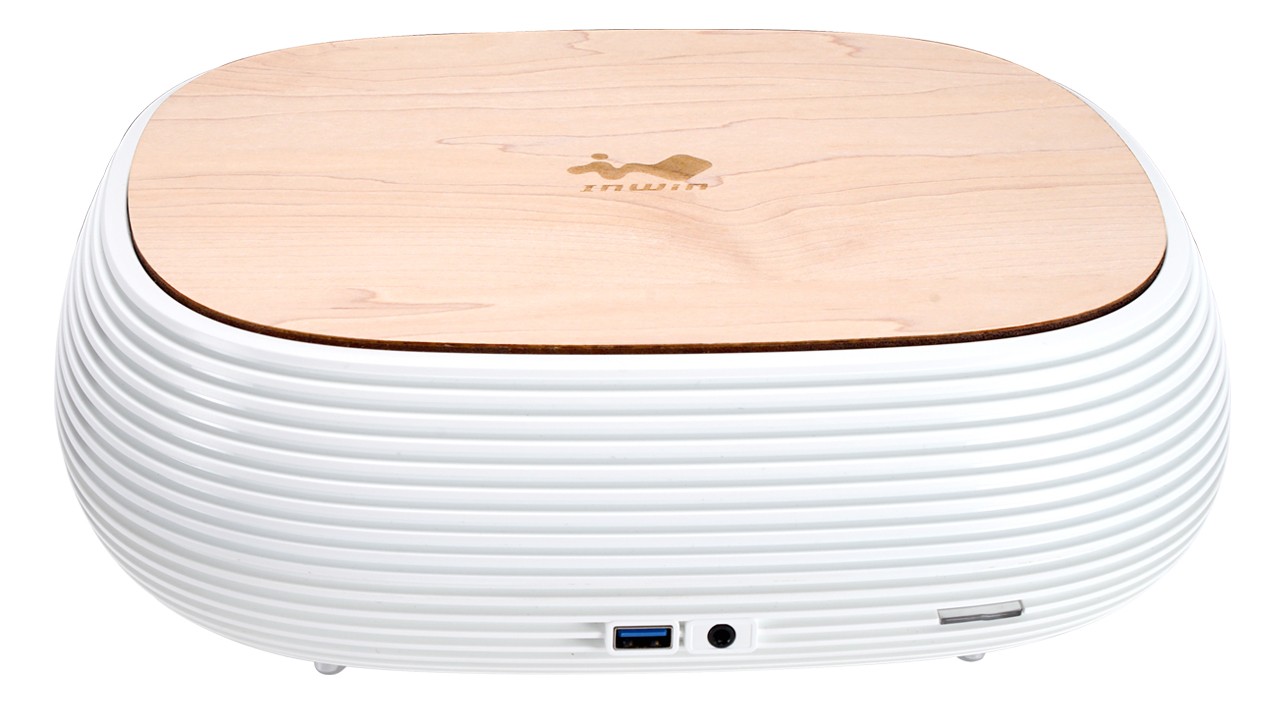 B1PW MINI ITX CASE W/200W GOLD PURE WHITE thumbnail 3