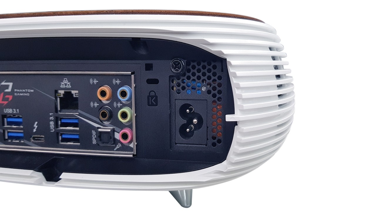 B1PW MINI ITX CASE W/200W GOLD PURE WHITE thumbnail 10