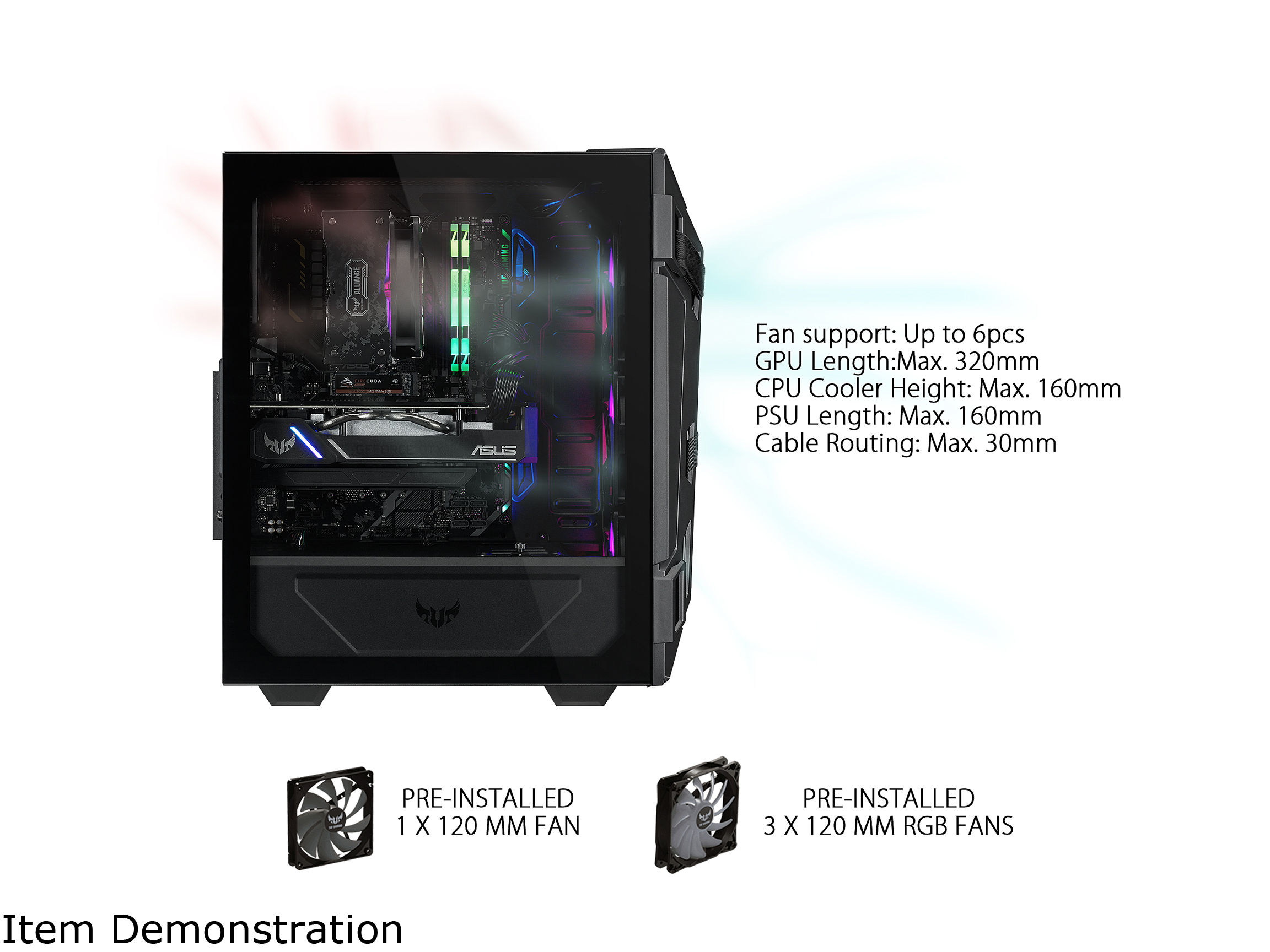 GT301 TUF GAMING CASE