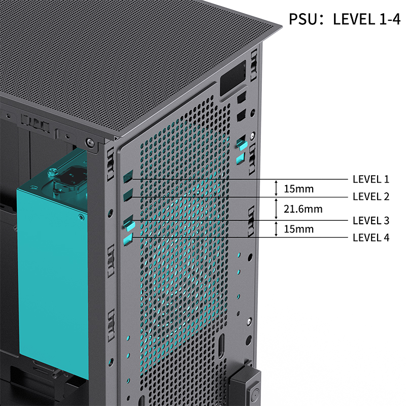 D41 ATX MESH + SCREEN VERSION BLACK