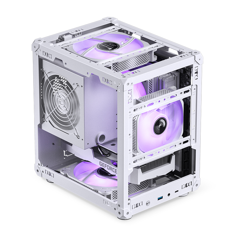 C6 M-ATX CASE WHITE