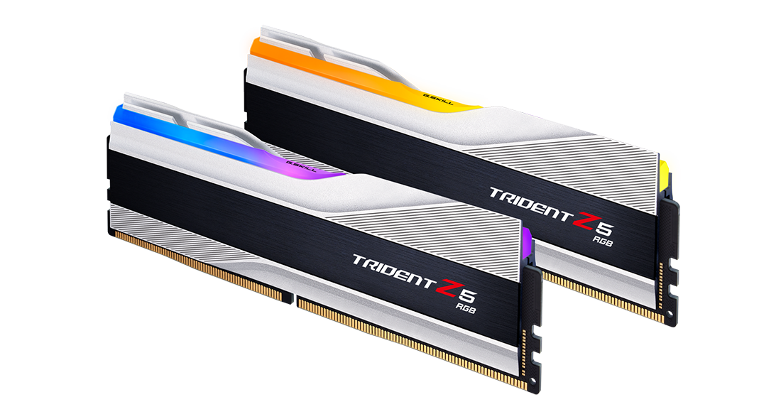 TRIDENT Z5 RGB SILVER 32G(16G*2) DDR5 7800MHZ 1.45