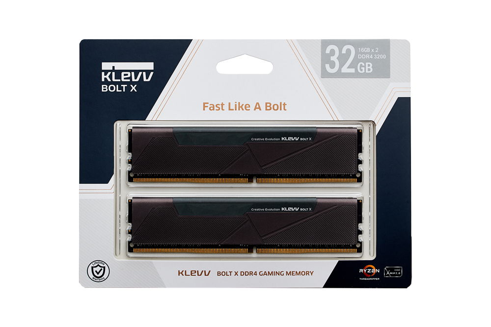 BOLT X 32G(16G*2) 3200MHZ DDR4 1.35V thumbnail 2