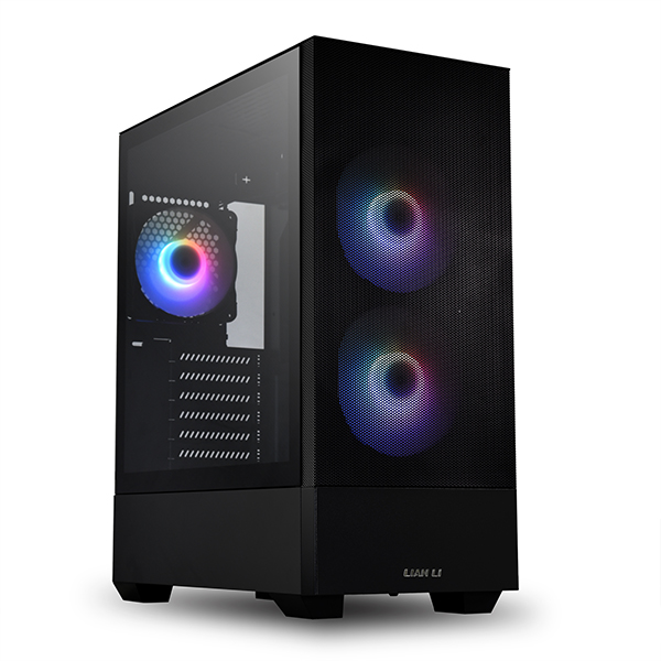 LANCOOL 205M MESH RGB MINI TOWER CASE BLACK thumbnail 2