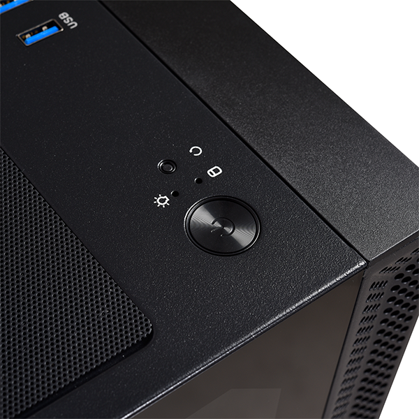 LANCOOL 205M MESH RGB MINI TOWER CASE BLACK thumbnail 9