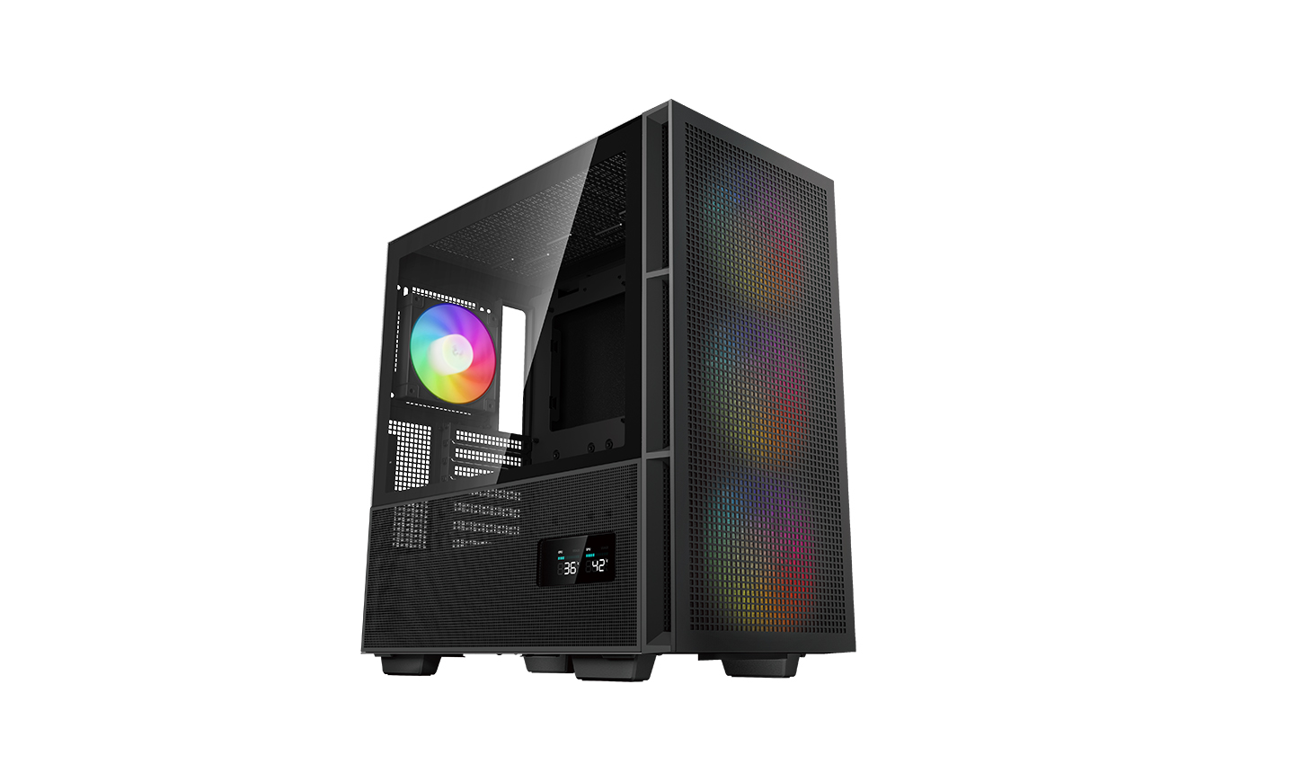 CH560 DIGITAL BUILT-IN DISPLAY ATX CASE