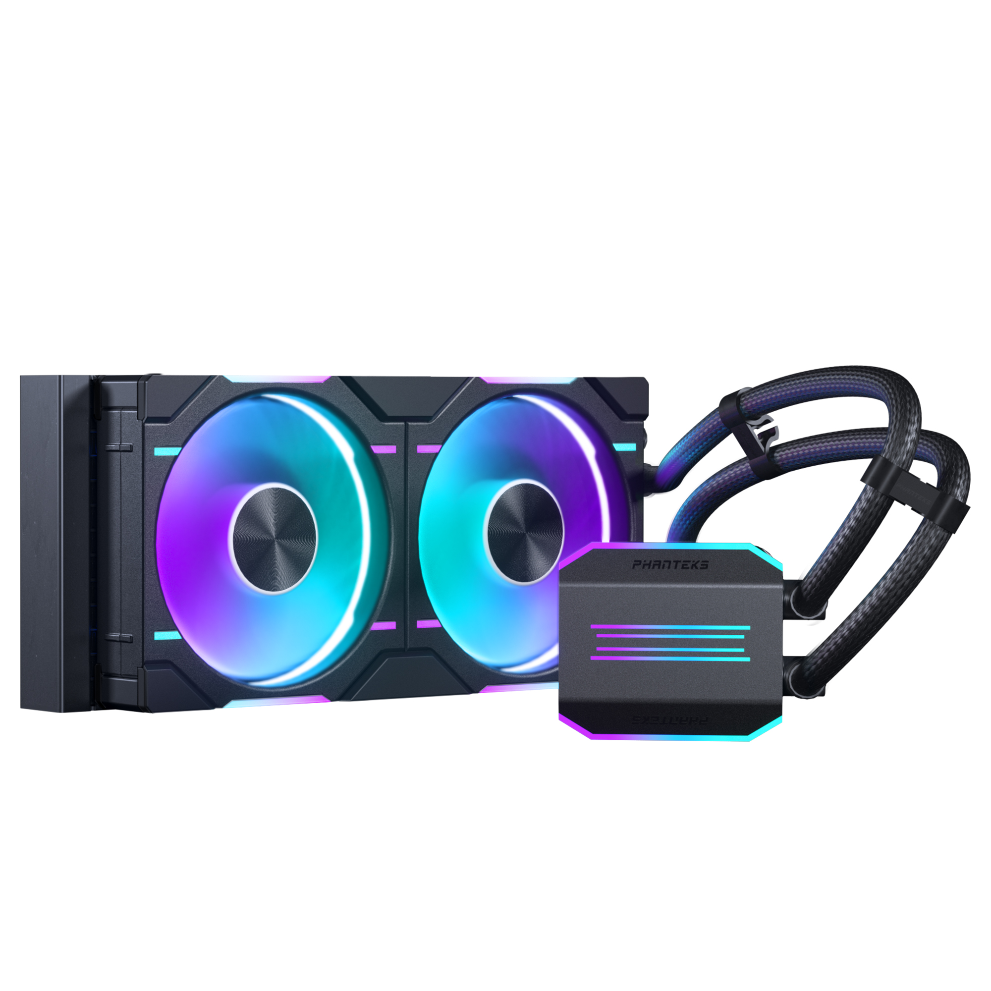 GLACIER ONE 240D30 D-RGB AIO LIQUID COOLER BLACK