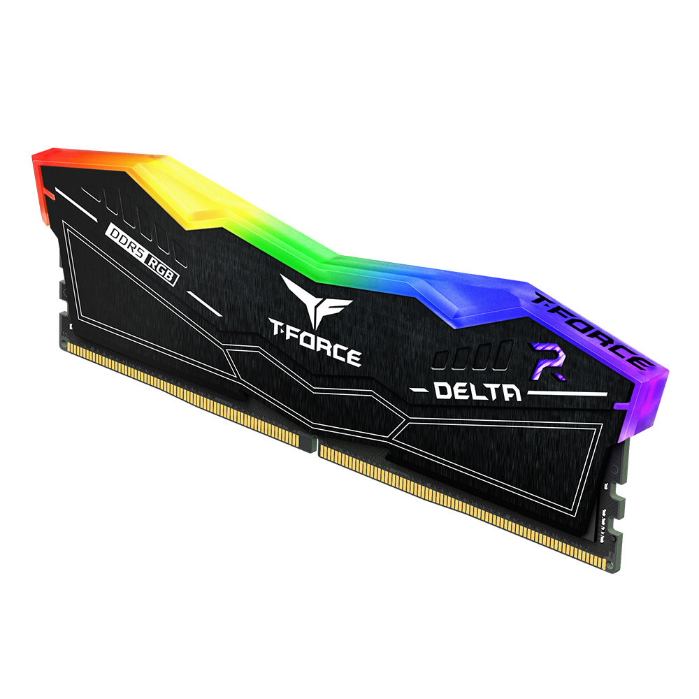 T-FORCE DELTA RGB 32G(16G*2) DDR5 6000MHZ BLACK