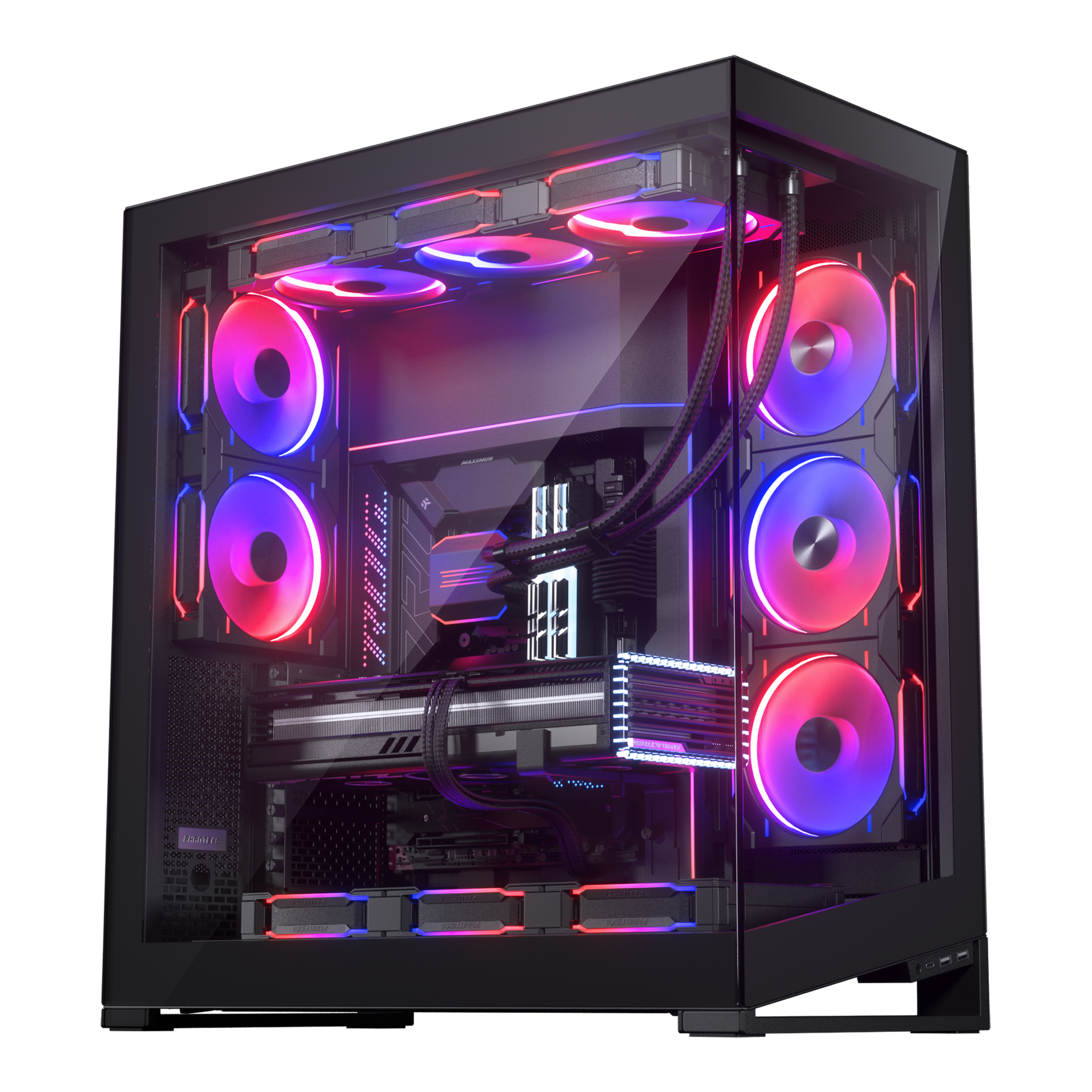 NV SERIES NV9 FULL TOWER CASE BLACK
