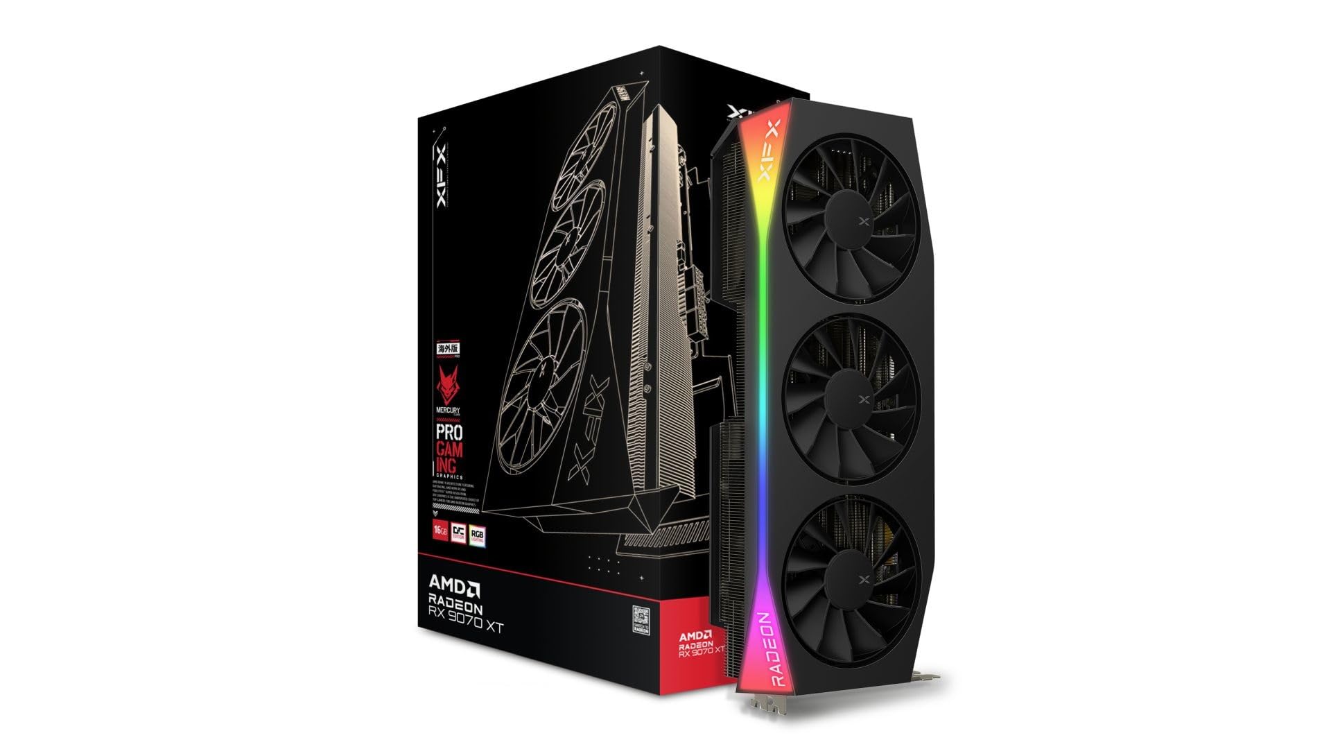MERCURY RX9070XT OC RGB 16GB GDDR6