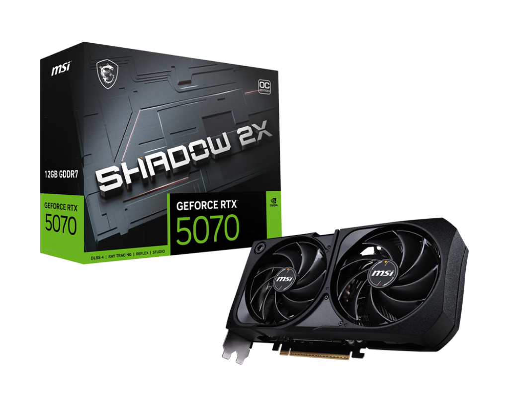 RTX5070 SHAOW 2X OC 12GB GDDR7