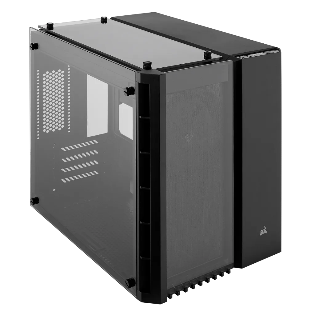 CRYSTAL SERIES 280X TEMPERED MICRO ATX CASE BK