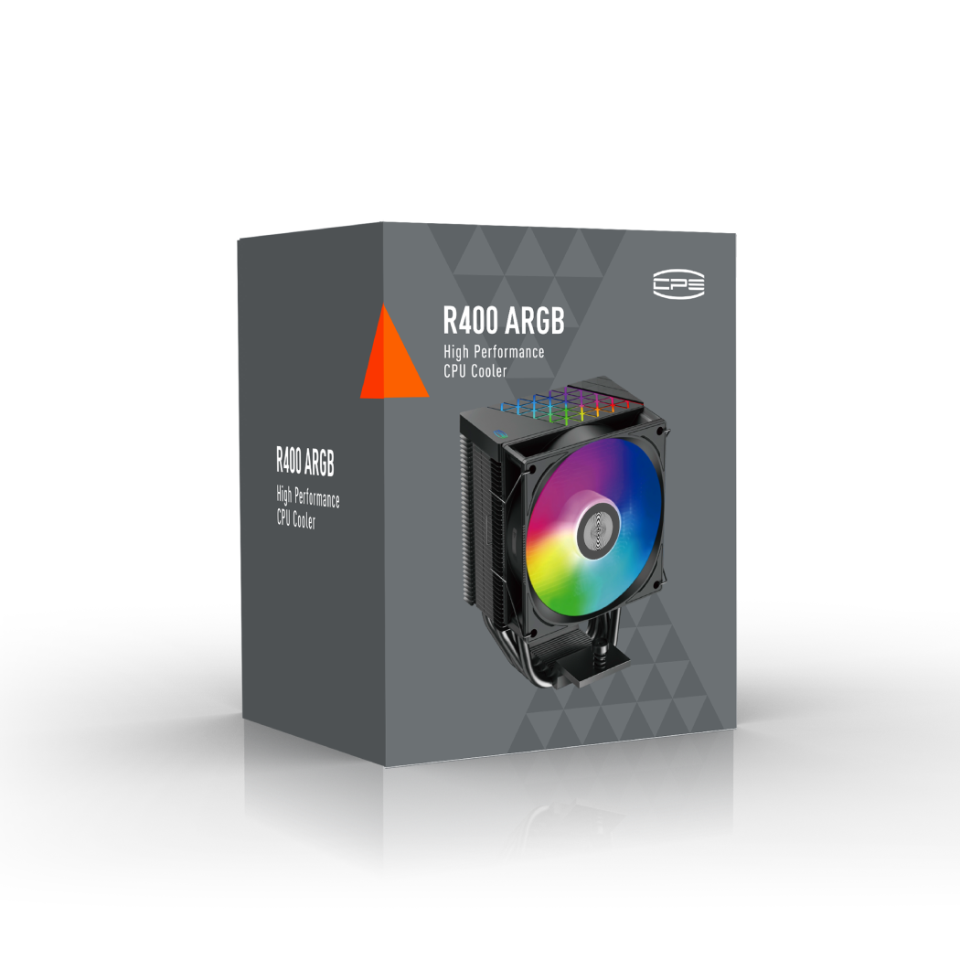 R400 ARGB HIGH PERFORMANCE CPU COOLER BLACK thumbnail 6