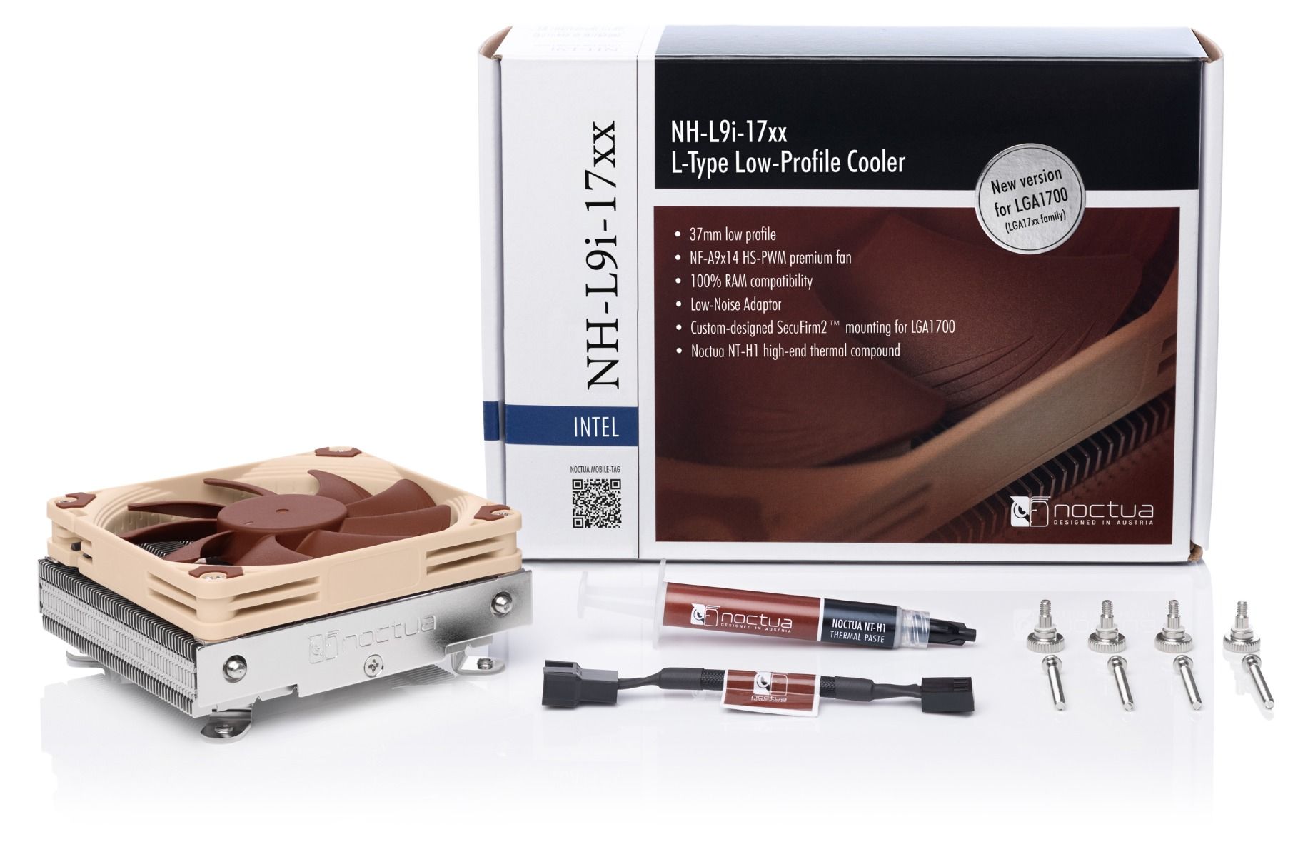 NH-L9i 17xx L-TYPE COOLER FOR INTEL LGA1700