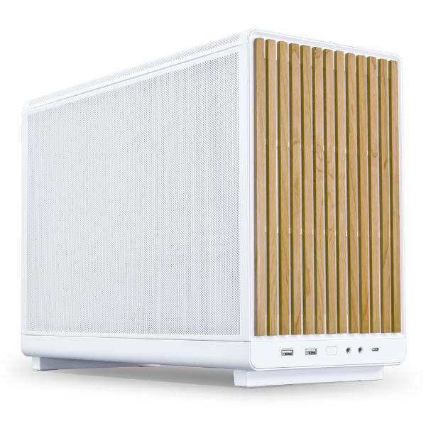 DAN CASE MAX/MINI ITX WOODEN WHITE