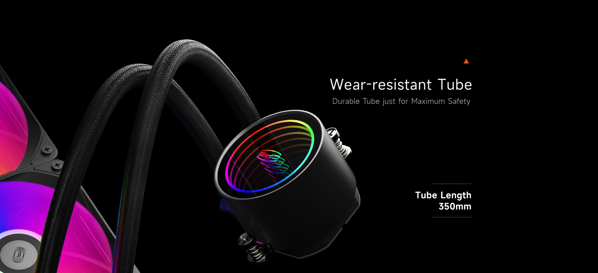 DA360 ARGB HIGH PERFORMANCE AIO CPU COOLING BLACK thumbnail 5