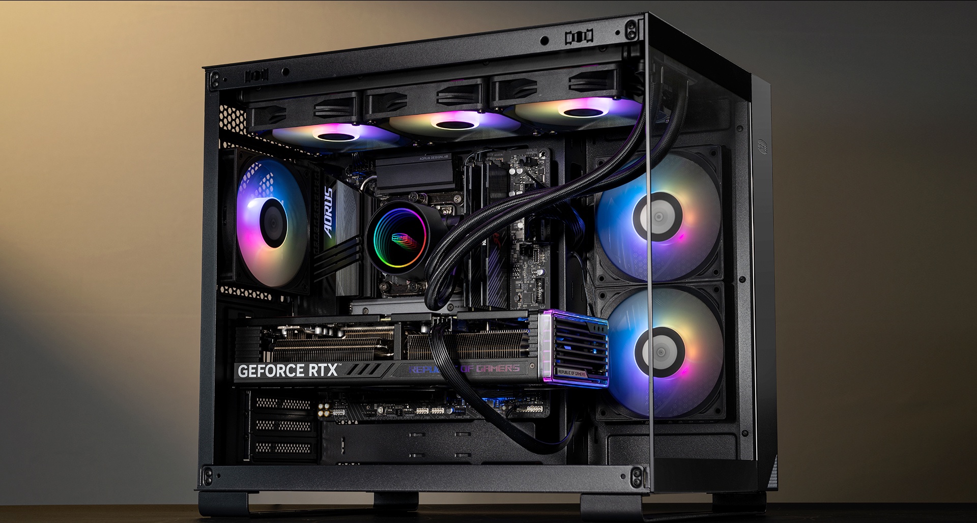 DA360 ARGB HIGH PERFORMANCE AIO CPU COOLING BLACK thumbnail 7